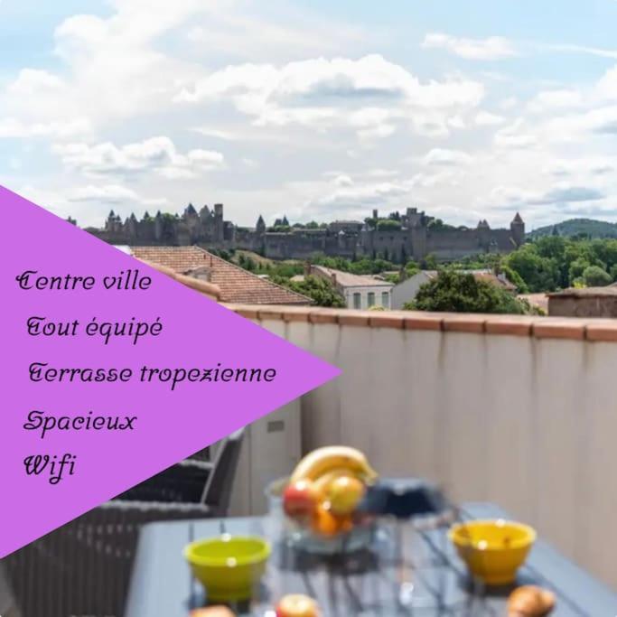 Apartamento La Majestueuse Cite Carcasona Exterior foto